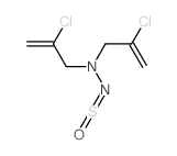2-Propen-1-amine,2-chloro-N-(2-chloro-2-propen-1-yl)-N-(sulfinylamino)- Structure