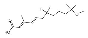 (2E,4E)-11-methoxy-3,7,11-trimethyl-dodeca-2,4-dienoic acid picture