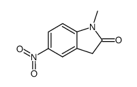 1-methyl-5-nitroindolin-2-one structure