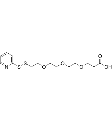 Acid-PEG3-SSPy Structure