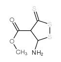 1,2-Dithiolane-4-carboxylicacid,3-amino-5-thioxo-,methylester(9CI)结构式