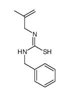 1-benzyl-3-(2-methylprop-2-enyl)thiourea Structure