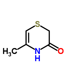 5-Methyl-2H-1,4-thiazin-3(4H)-one Structure