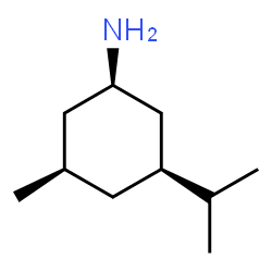 Cyclohexanamine, 3-methyl-5-(1-methylethyl)-, (1R,3R,5S)-rel- (9CI) picture