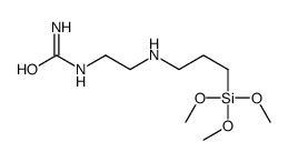 2-(3-trimethoxysilylpropylamino)ethylurea Structure