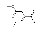 dimethyl (E)-2-butylidenesuccinate结构式