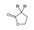 3,3-dibromodihydrofuran-2(3H)-one structure