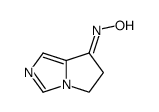 7H-Pyrrolo[1,2-c]imidazol-7-one,5,6-dihydro-,oxime(9CI) structure