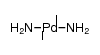trans diiodo diammine palladium (II)结构式