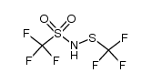 (trifluoromethylsulfanyl)trifluoromethanesulfamide结构式