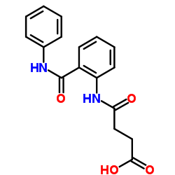 4-Oxo-4-{[2-(phenylcarbamoyl)phenyl]amino}butanoic acid Structure