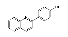 4-(quinolin-2-yl)phenol Structure