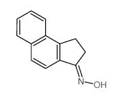 (NE)-N-(1,2-dihydrocyclopenta[a]naphthalen-3-ylidene)hydroxylamine Structure