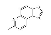 Thiazolo[4,5-f]quinoline, 7-methyl- (7CI,8CI,9CI) structure