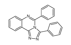 3,5-diphenyl-[1,2,4]triazolo[4,3-c]quinazoline Structure