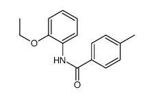 N-(2-Ethoxyphenyl)-4-methylbenzamide结构式
