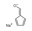sodium formyl cyclopentadienide Structure