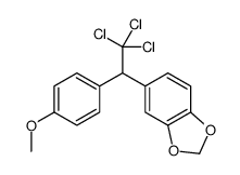 5-[2,2,2-trichloro-1-(4-methoxyphenyl)ethyl]-1,3-benzodioxole结构式