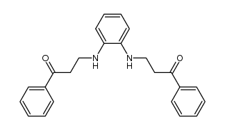 1,2-bis(2-benzoylethylamino)benzene Structure