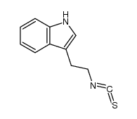 2-(indol-3-yl)ethyl isothiocyanate Structure