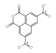 3,6-DINITRO-1,8-NAPHTHALENEDICARBOXYLICANHYDRIDE Structure