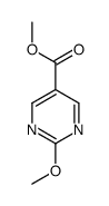 2-甲氧基嘧啶-5-羧酸甲酯结构式