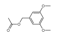 3,5-dimethoxybenzyl acetate Structure