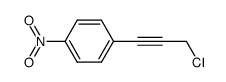 1-(3-chloroprop-1-ynyl)-4-nitrobenzene Structure
