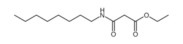 ethyl 4-aza-3-oxododecanoate Structure