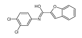 N-(3,4-dichlorophenyl)-1-benzofuran-2-carboxamide Structure