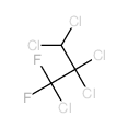 1,2,2,3,3-pentachloro-1,1-difluoro-propane structure