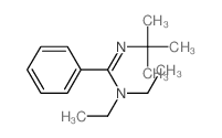 N,N-diethyl-N-tert-butyl-benzenecarboximidamide结构式