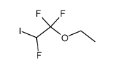 ethyl-(1,1,2-trifluoro-2-iodo-ethyl)-ether结构式