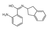 2-amino-N-(2,3-dihydro-1H-inden-2-yl)benzamide Structure
