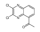 1-(2,3-dichloroquinoxalin-5-yl)ethanone结构式