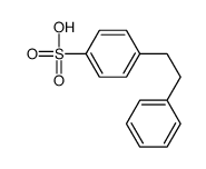 4-(2-phenylethyl)benzenesulfonic acid Structure