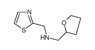 (Tetrahydro-furan-2-ylmethyl)-thiazol-2-ylmethyl-amine结构式