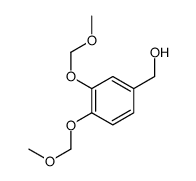 [3,4-bis(methoxymethoxy)phenyl]methanol结构式