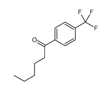 1-[4-(trifluoromethyl)phenyl]hexan-1-one Structure