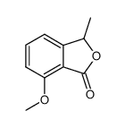 7-Methoxy-3-methylphthalide结构式