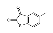 5-methyl-1-benzothiophene-2,3-dione结构式