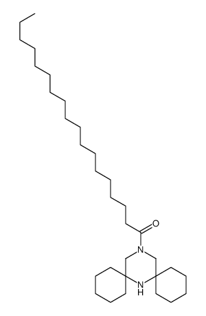 1-(7,15-diazadispiro[5.1.58.36]hexadecan-15-yl)octadecan-1-one结构式