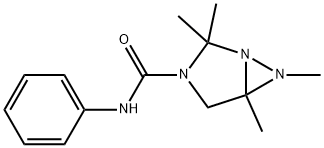 1,3,6-Triazabicyclo[3.1.0]hexane-3-carboxamide,2,2,5,6-tetramethyl-N-phenyl-结构式