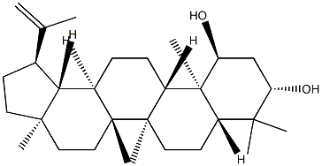 Lup-20(29)-ene-1α,3β-diol Structure