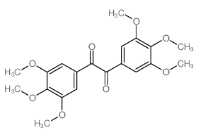 Ethanedione,bis(3,4,5-trimethoxyphenyl)- (9CI) Structure