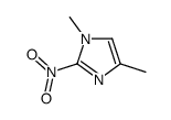 1,4-dimethyl-2-nitroimidazole结构式