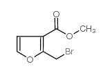 Methyl 2-(bromomethyl)-3-furoate structure