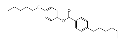 (4-pentoxyphenyl) 4-hexylbenzoate Structure