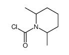 2,6-dimethylpiperidine-1-carbonyl chloride结构式