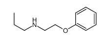 N-(2-phenoxyethyl)propylamine Structure